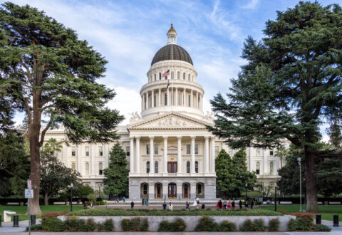 California state capitol building